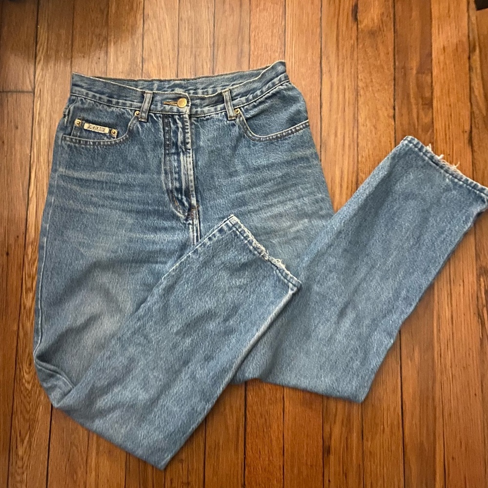 Vintage High-Rise Straight Jeans!